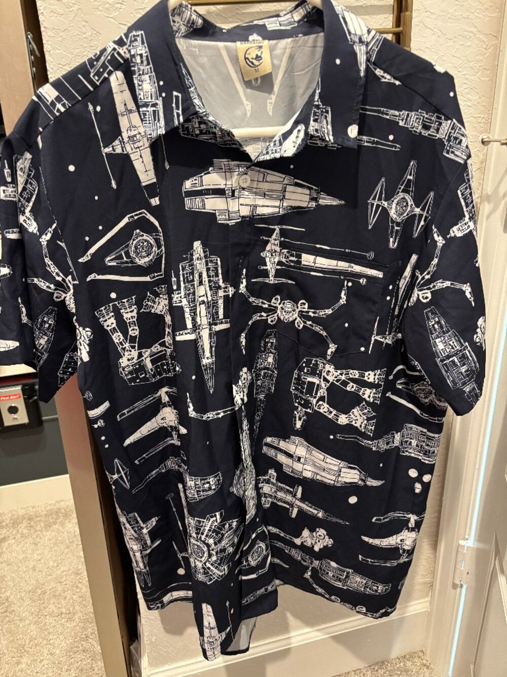 Star Wars Button Up Shirt